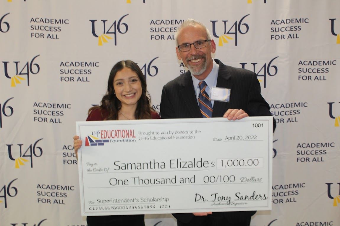 Natalie Gonzalez, Superintendent's Scholarship Winner
